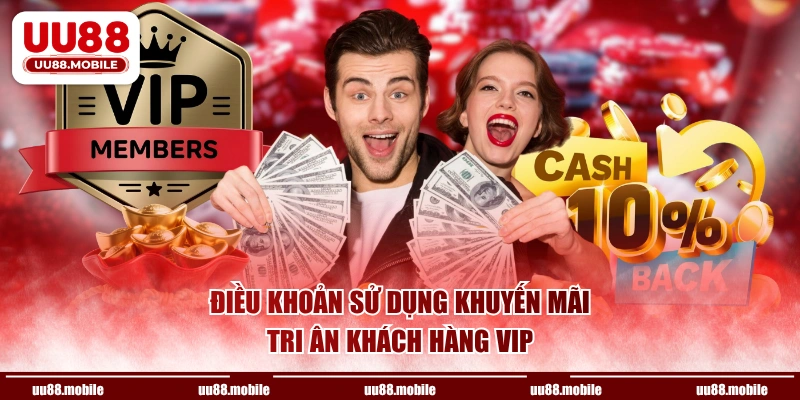 Điều khoản sử dụng khuyến mãi tri ân khách hàng VIP